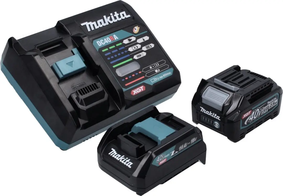 Makita Power Source Kit 40V max - 2,5Ah Accu + Snellader + Adapter