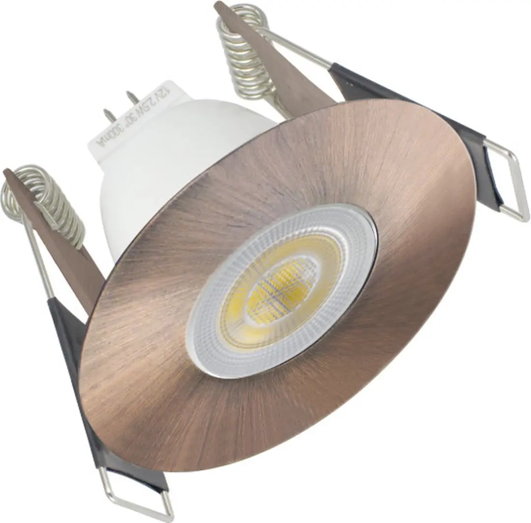 Integral Mini Inbouwspot MR11/GU4 PAR11/GU10 - Koper - afbeelding 3 van 3