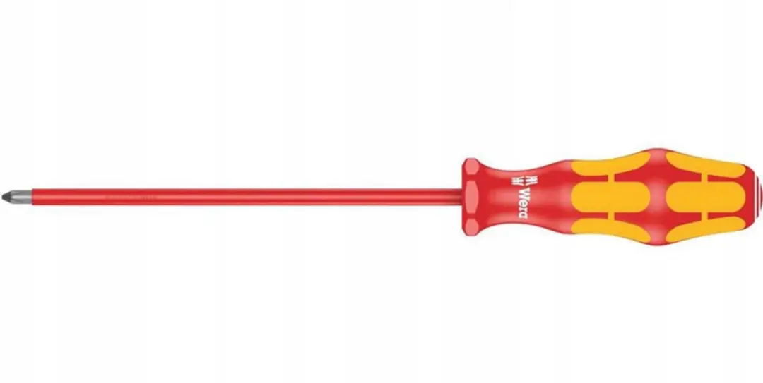 Wera 05006159001 Kruiskopschroevendraaier PH2x200mm - Rood/Geel