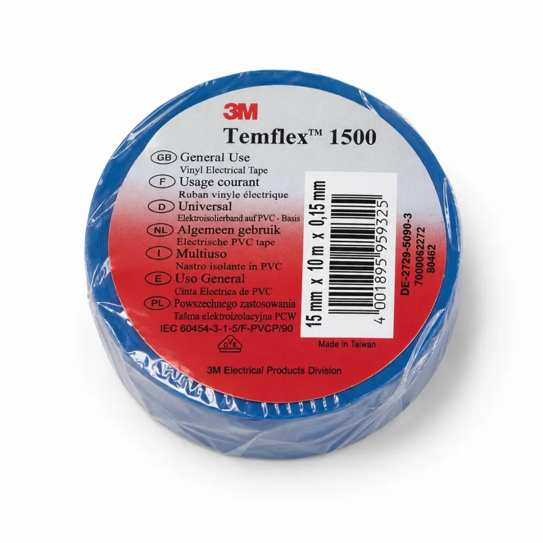 Tesa Isolatie Tape 15mm Blauw - 10m