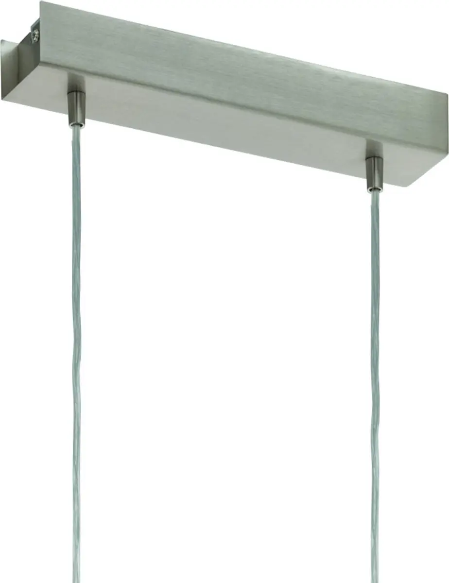 Eglo Fraioli-c Hanglamp - 2 Lichtpunten - Nikkel-mat Wit