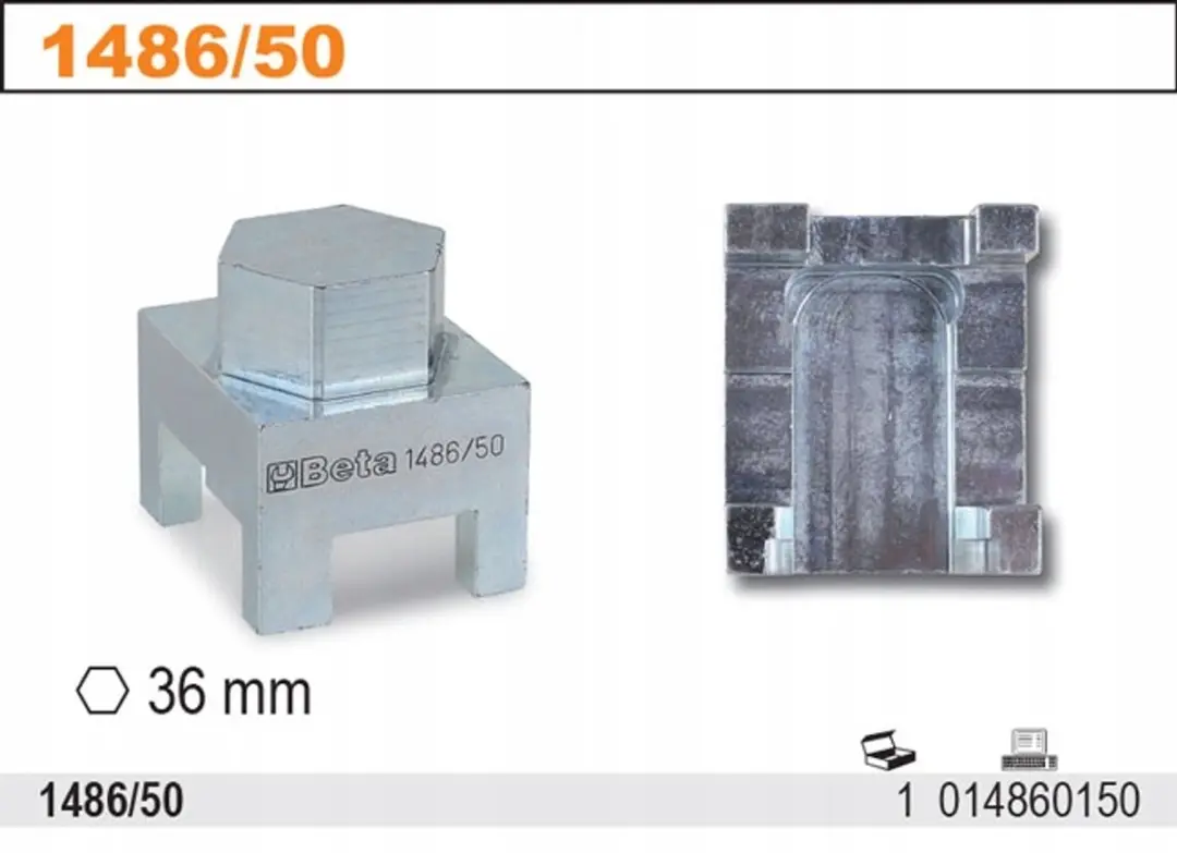 Beta CNG Tank Ventielsleutel 36mm - Fiat/Lancia Panda & Ypsilon