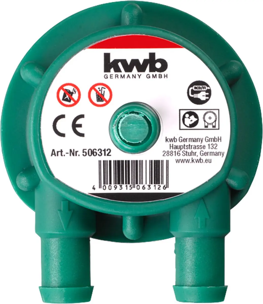KWB Maxi-Pomp Zelfaanzuigend 1/2"