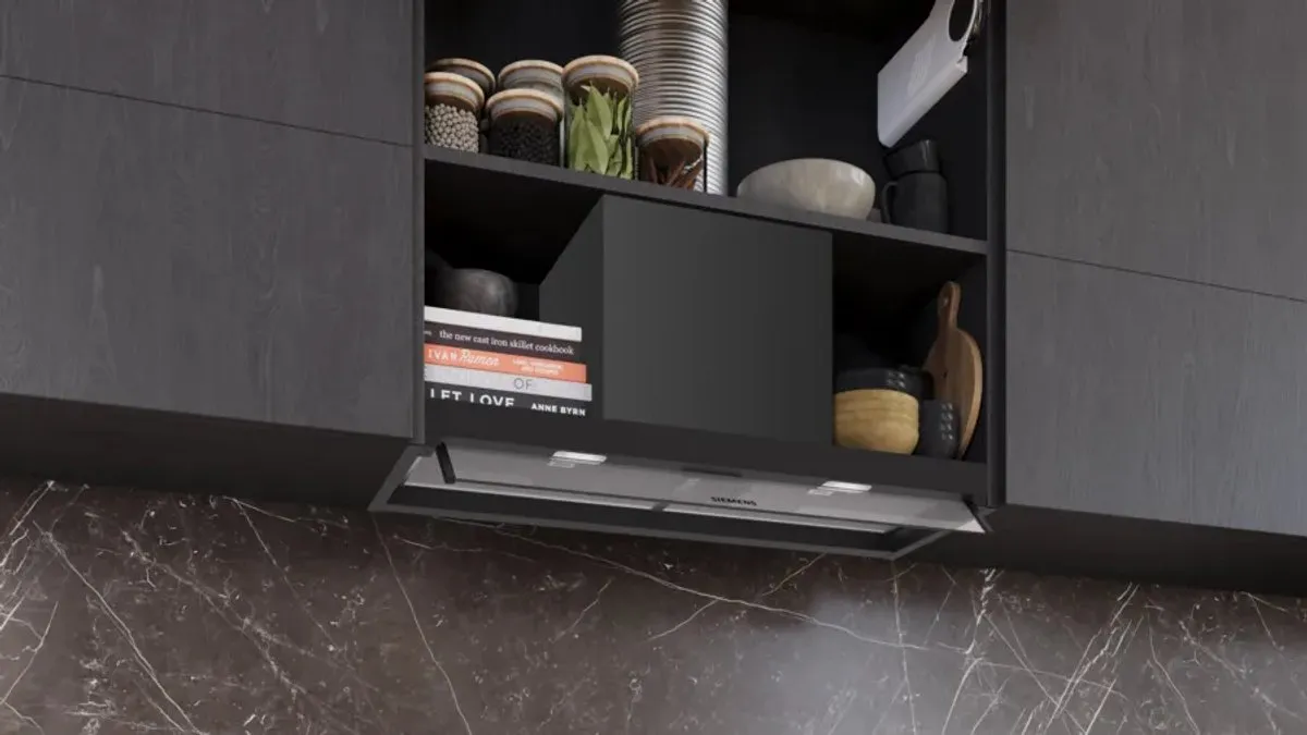 Siemens iQ300 LJ85BCC60 Afzuigkap 80cm - Zwart