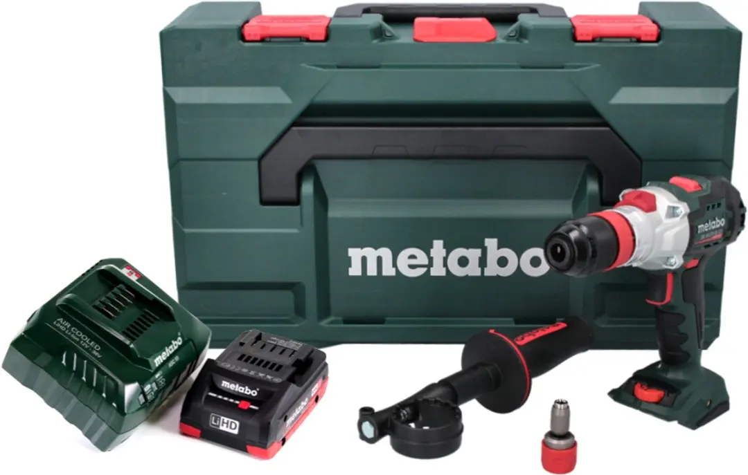 Metabo SB 18 LTX BL Q I Accu-slagboormachine 18V 130Nm - 4.0Ah + Lader + MetaBOX
