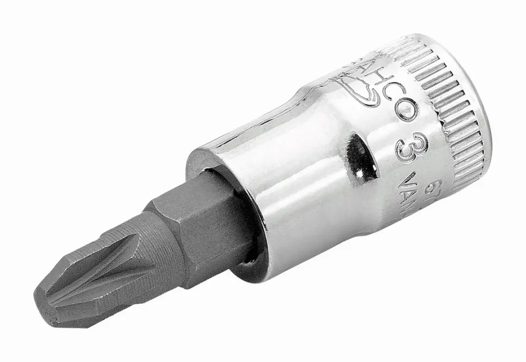 Bahco PZ3 Dopsleutel 1/4" Pozidriv - 3-delig
