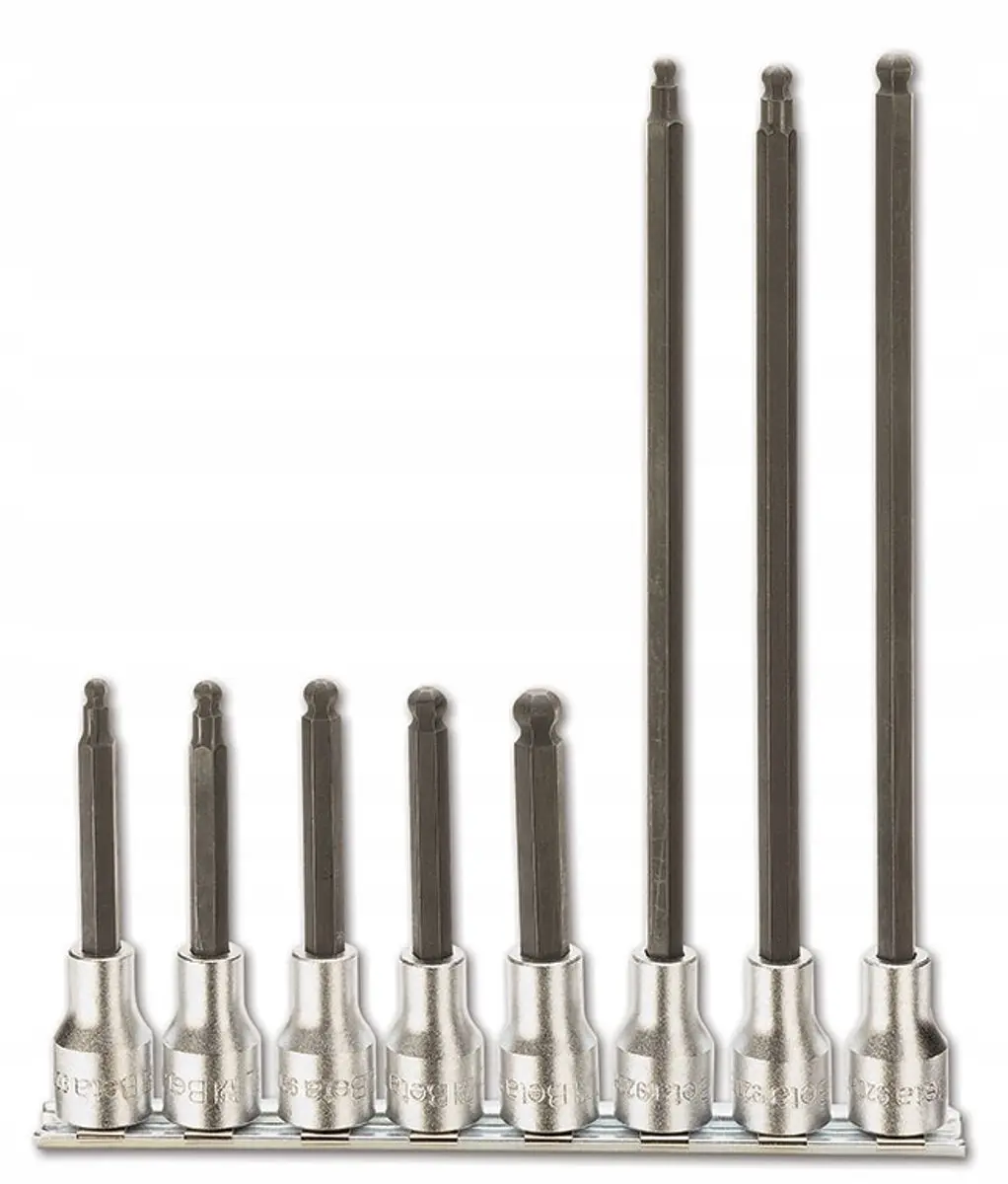 Beta 8-delige Doppenset 1/2" Zeskant Kogelkop