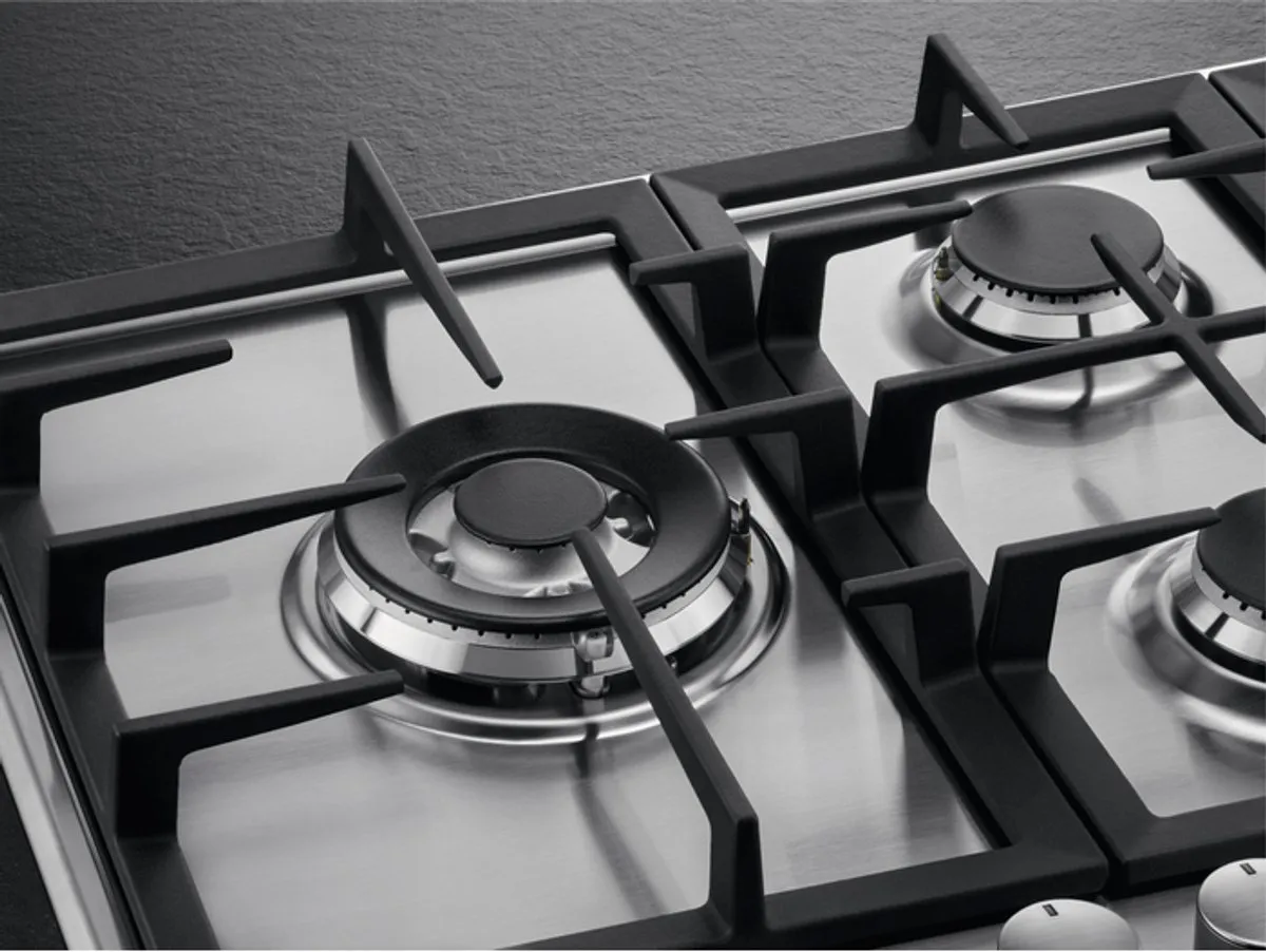 AEG HGB75500SM Gaskookplaat 5 Zones - RVS