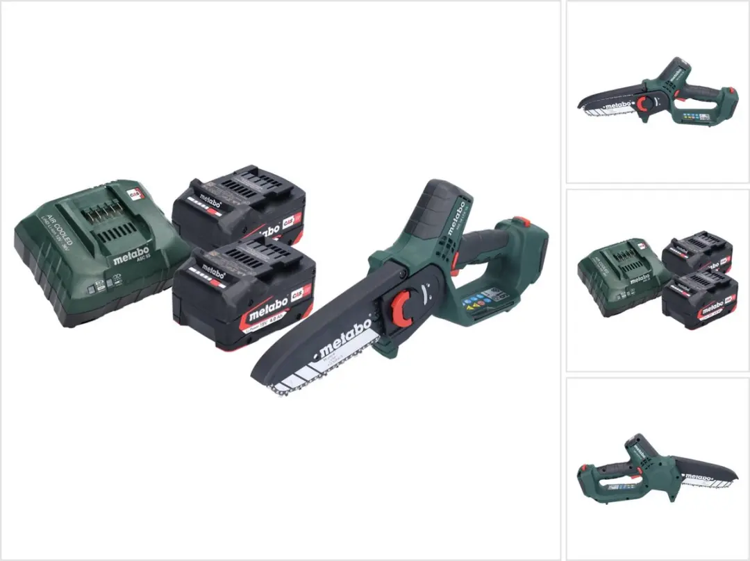 Metabo MS 18 LTX 15 Accu-Houtzaag - 18V - 15cm - 2x 4,0Ah + Oplader - afbeelding 6 van 6