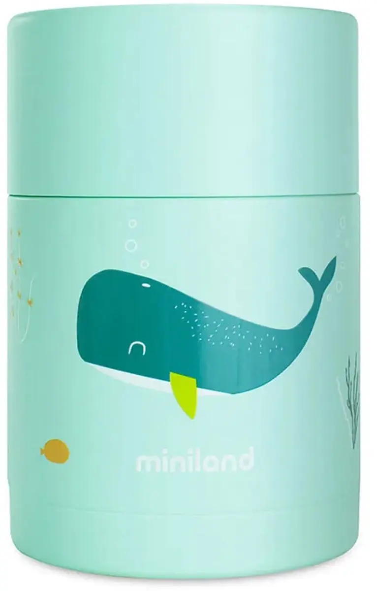 Miniland Thermos Maaltijden Walvis - 600ml - Multicolor