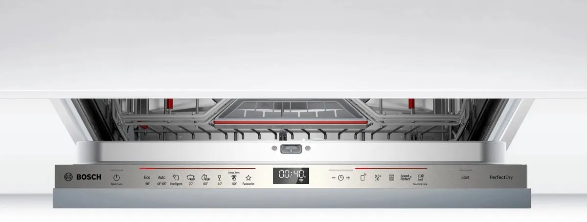 Bosch Serie 6 SMV6ZCX19E Inbouwvaatwasser 14 Couverts - Grijs