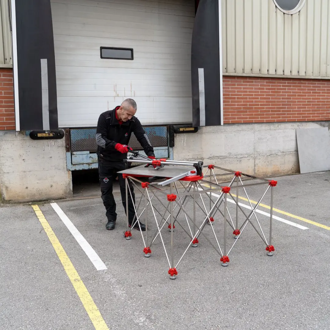 Rubi Retrac Table 28917 Inklapbare Werktafel 300x120cm