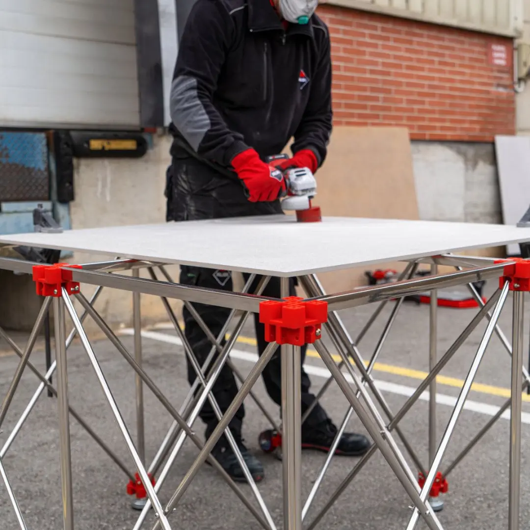 Rubi Retrac Table 28917 Inklapbare Werktafel 300x120cm