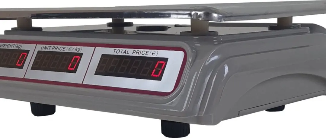 ONYX LED Tafelweegschaal 15kg x 2g - Grijs/Zilver
