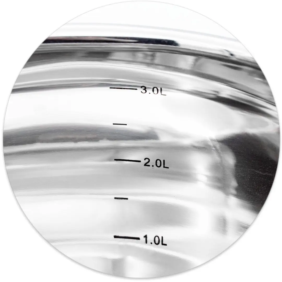 Meyerhoff RVS Pan 3.4L 20cm - Zilver - afbeelding 5 van 5