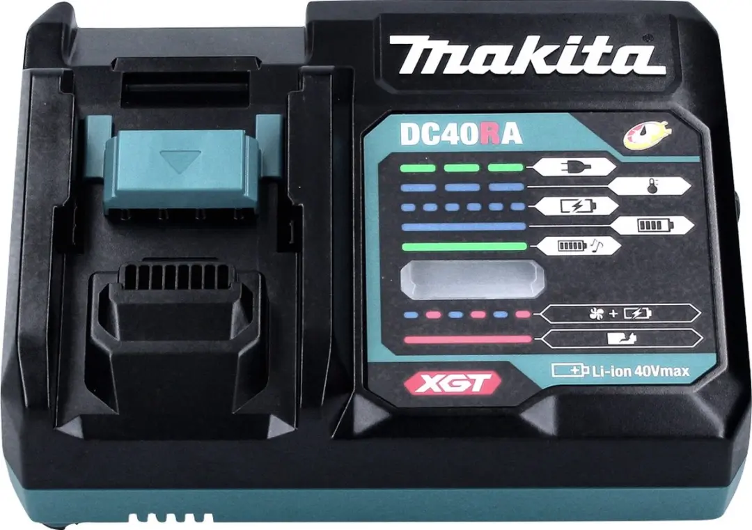 Makita Power Source Kit 40V max - 2x BL4025 2,5Ah + DC40RA Snellader + ADP10 XGT-adapter
