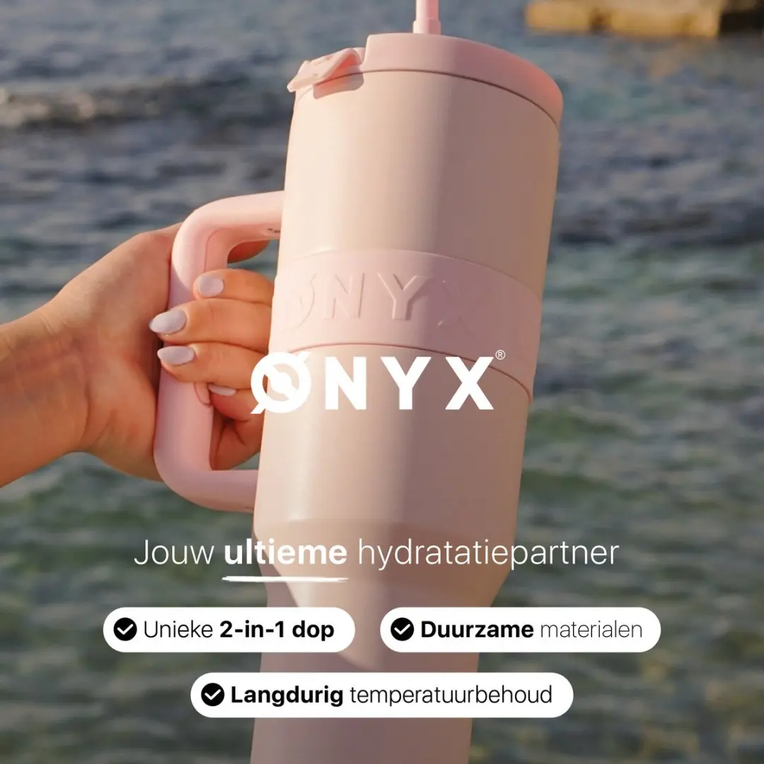 ONYX Rietjes 1200ml - 4 Stuks Roze