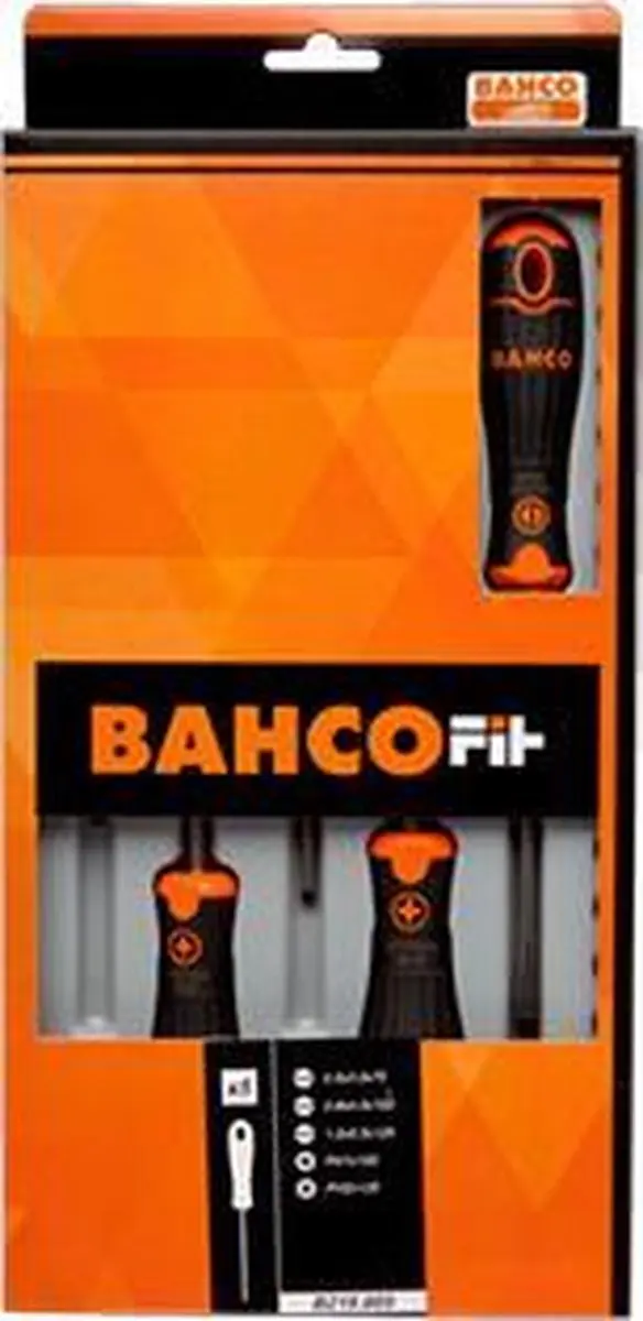 Bahco 185479005 Schroevendraaierset 5-delig