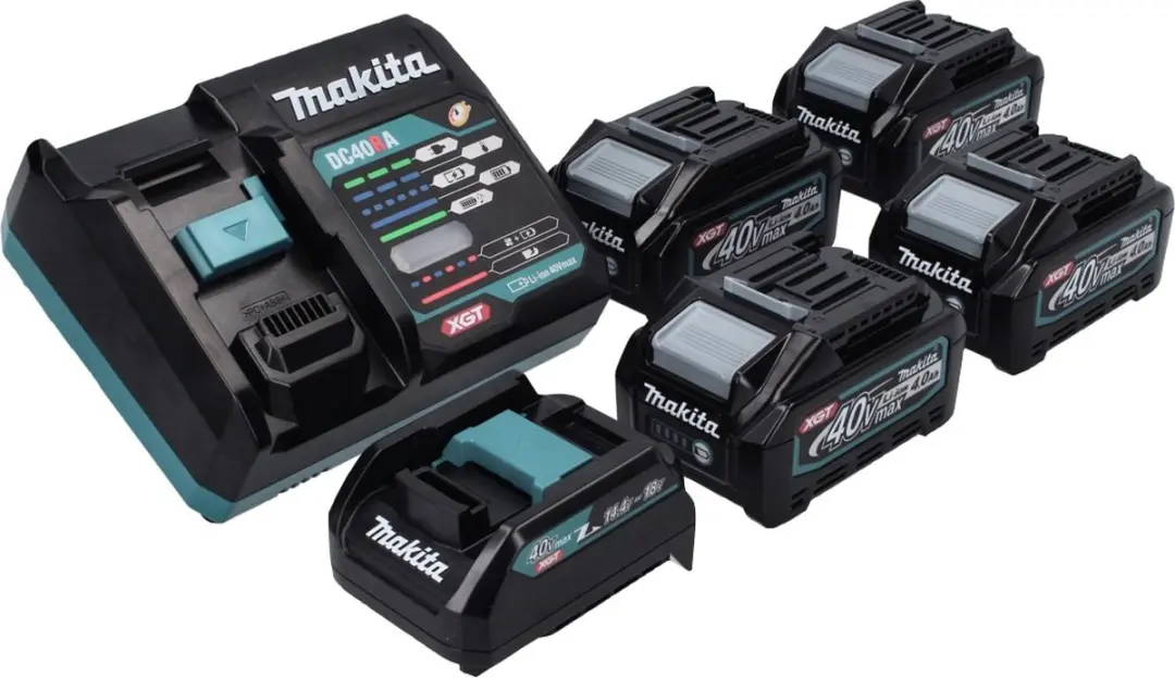 Makita Power Source Kit 4x BL4040 4,0Ah XGT + DC40RA Lader
