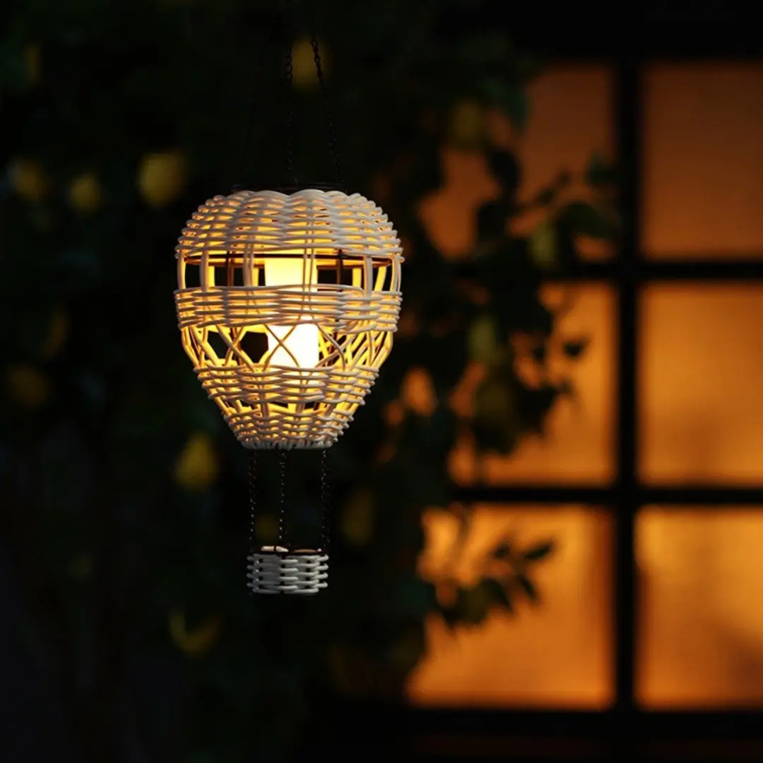 Countryfield Hanger Hete Luchtballon Solar LED - 1 Lichtpunt - Wit