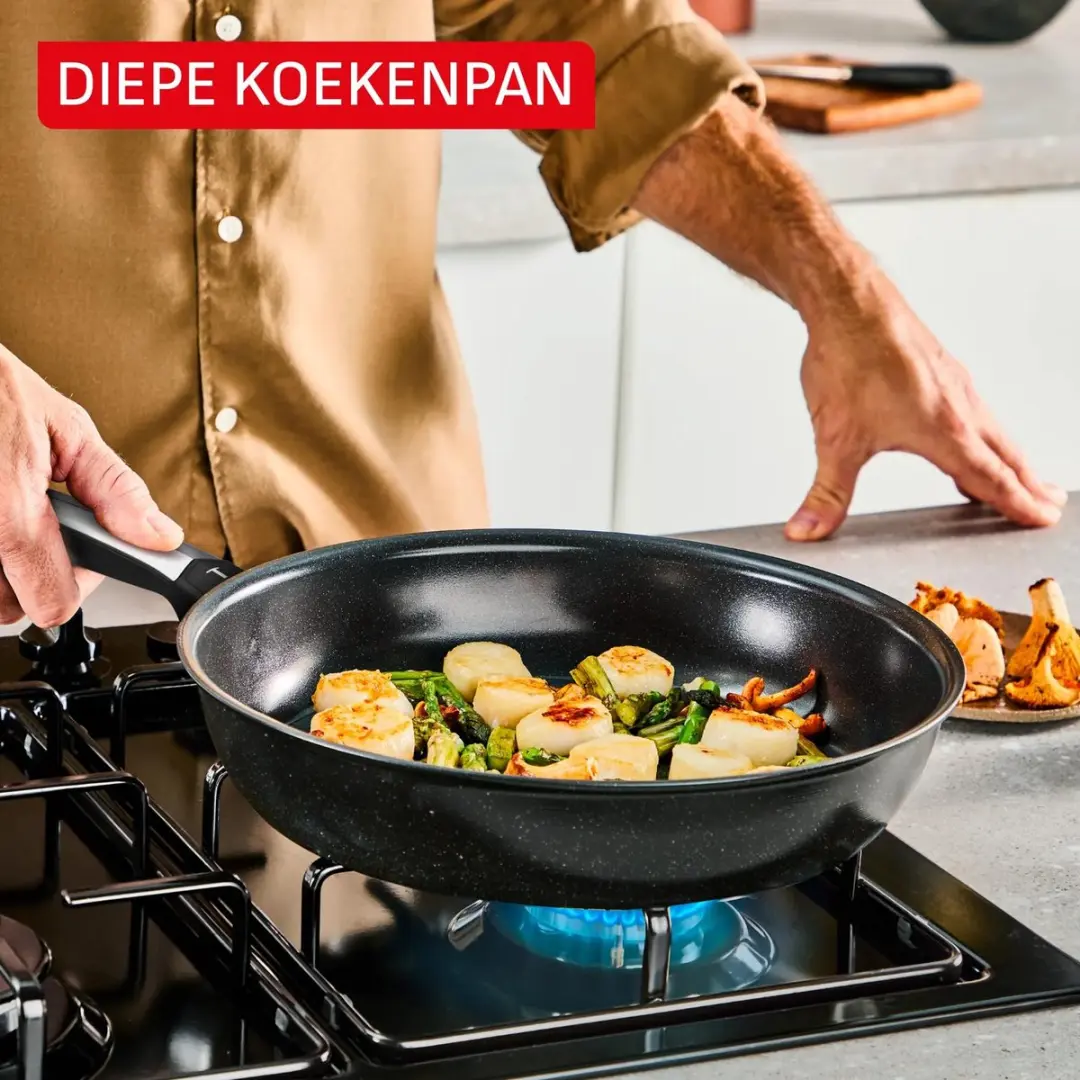 Tefal Excellence Keramische Koekenpan 30cm - Zilver