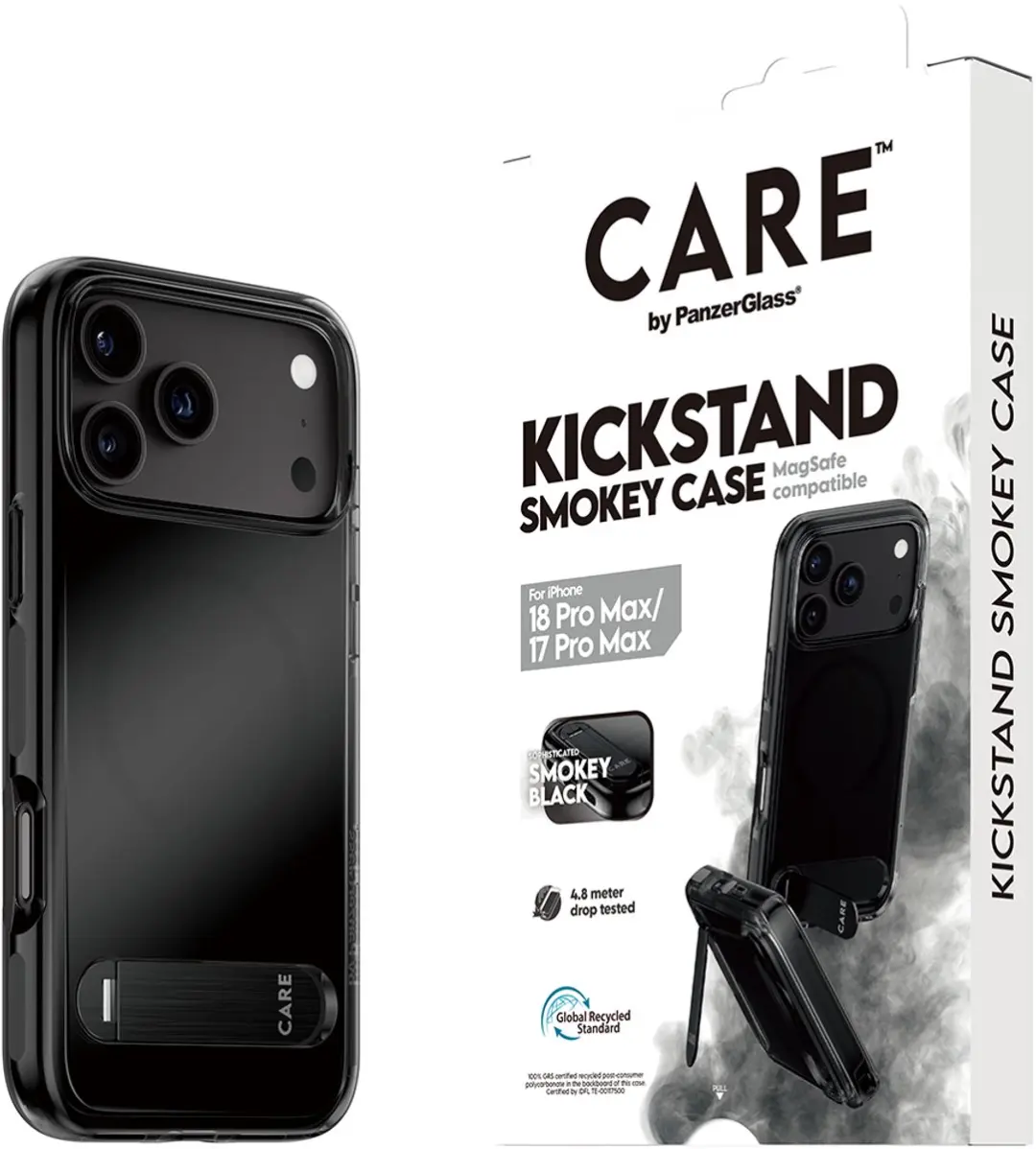 Apple iPhone 18 Pro Max CARE Feature Case - Transparant - afbeelding 6 van 6