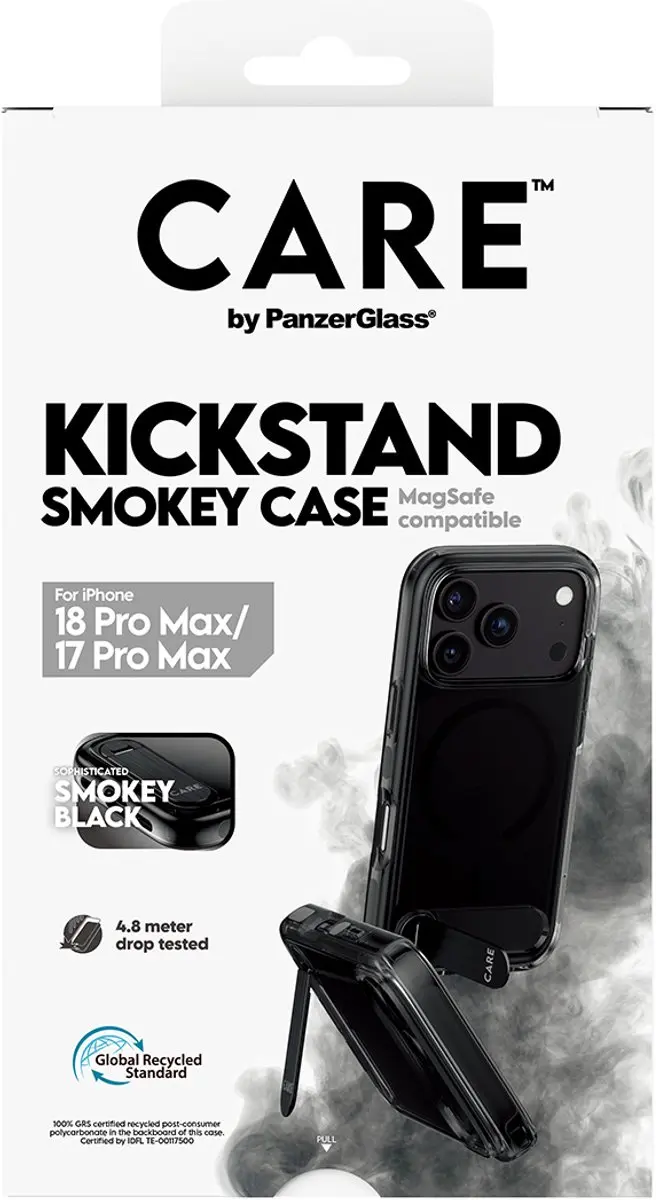 Apple iPhone 18 Pro Max CARE Feature Case - Transparant