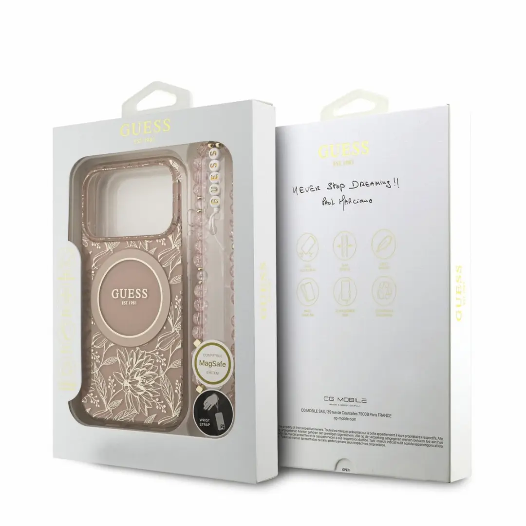 Guess Hoesje iPhone 17/18 Pro - MagSafe - Roze - 15224 - afbeelding 6 van 6