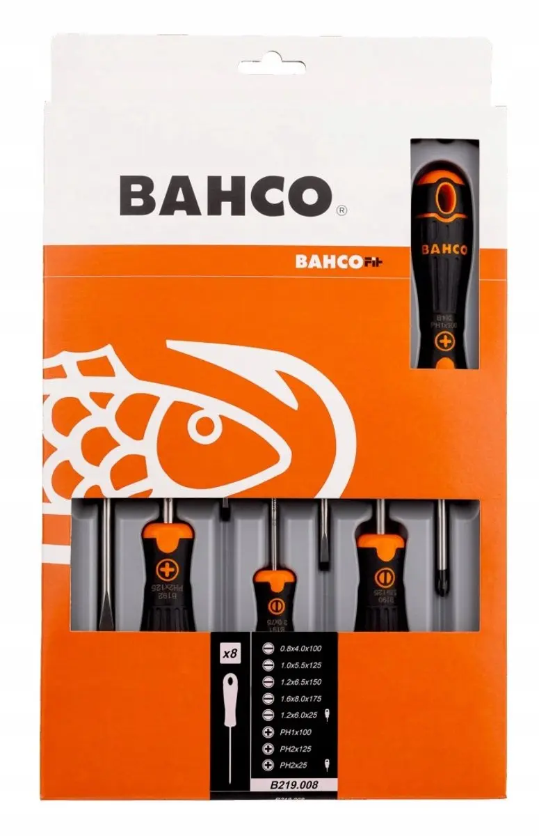 Bahco B219.008 Schroevendraaierset