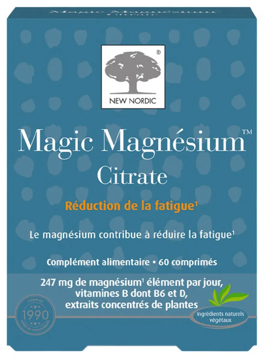 New Nordic Magic Magnesium Citraat 60 Tabletten