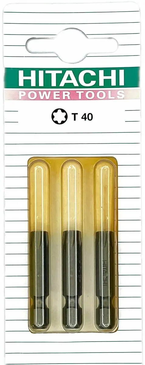 Hikoki Proline TX40 Torx BitSet 1/4"