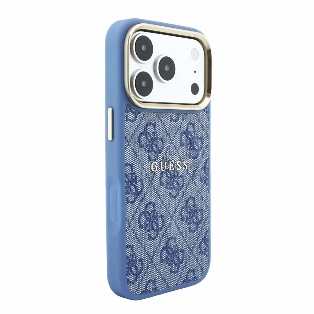 GUESS Telefoonhoesje iPhone 17/18 Pro Max - MagSafe - Blauw