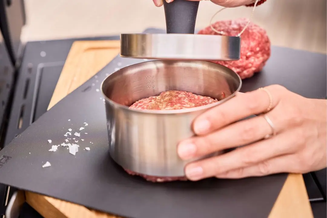 Rösle Burgerpers Pro RVS - Wit