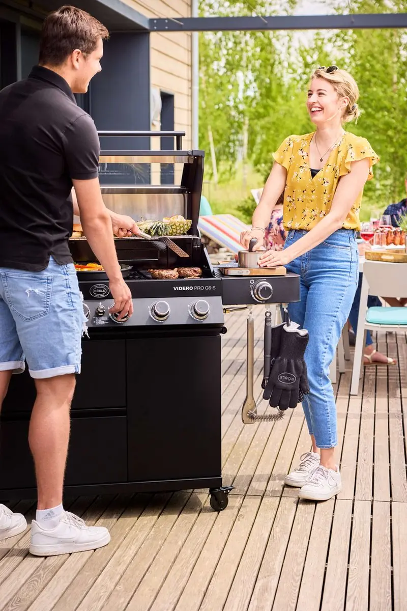 Rösle Burgerpers Pro RVS - Wit