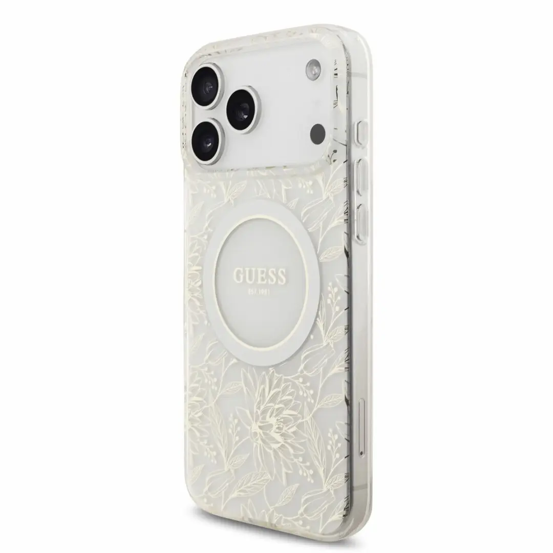 GUESS Telefoonhoesje iPhone 17/18 Pro Max - MagSafe - Wit - afbeelding 6 van 6