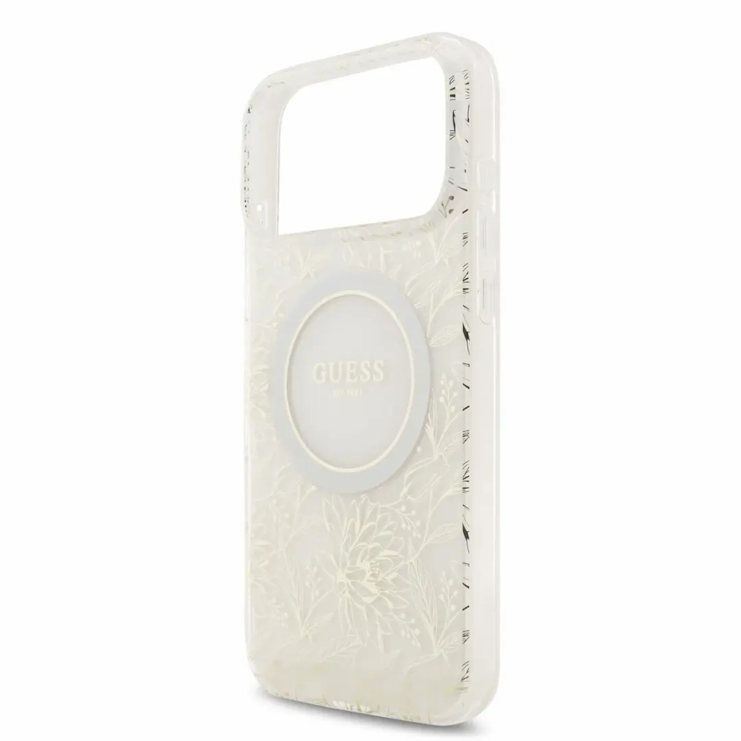 GUESS Telefoonhoesje iPhone 17/18 Pro Max - MagSafe - Wit