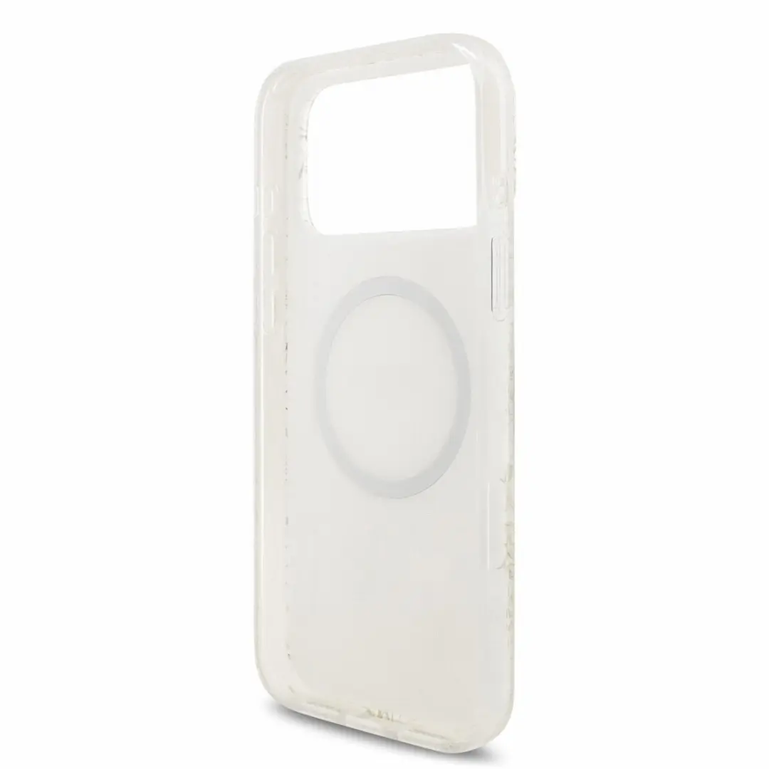 GUESS Telefoonhoesje iPhone 17/18 Pro Max - MagSafe - Wit