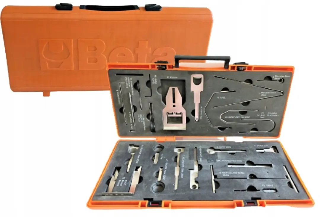 Beta 1765/C24 Radio Demontage Gereedschapset - 24 Stuks