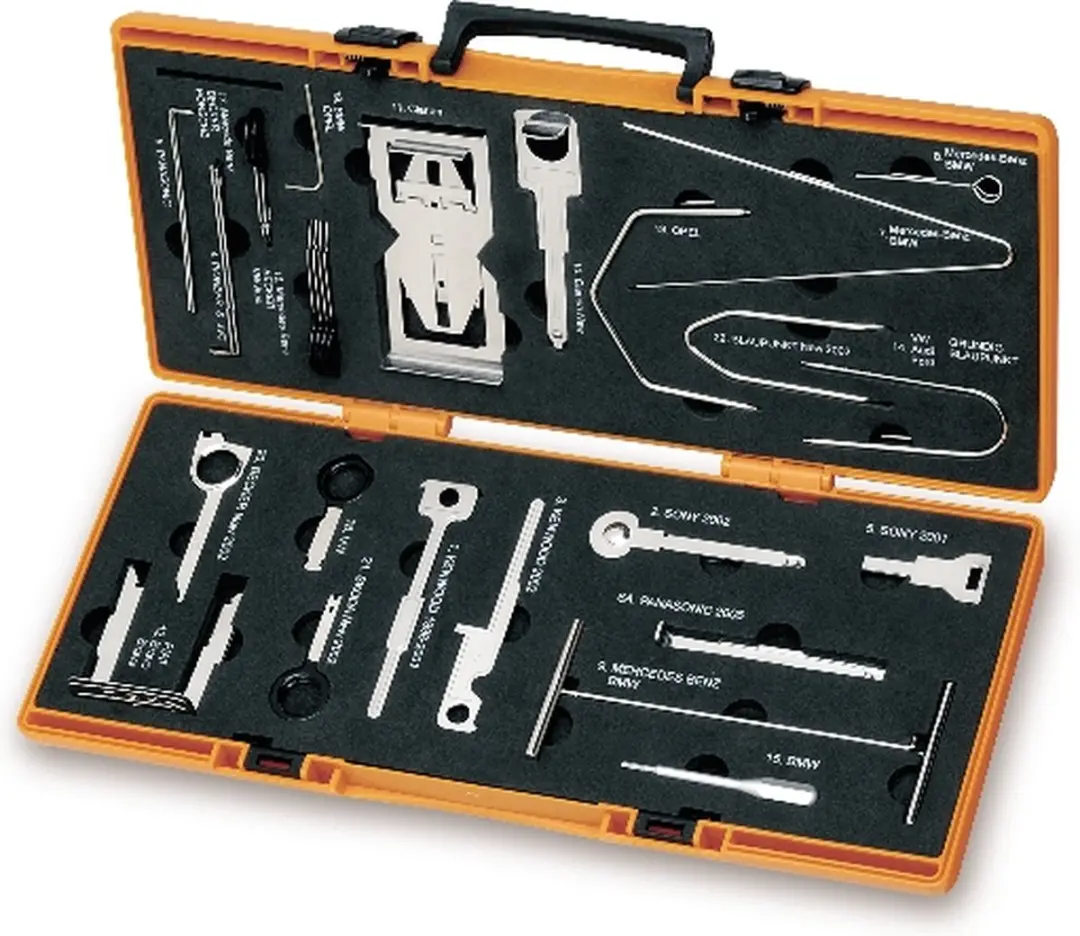 Beta 1765/C24 Radio Demontage Gereedschapset - 24 Stuks