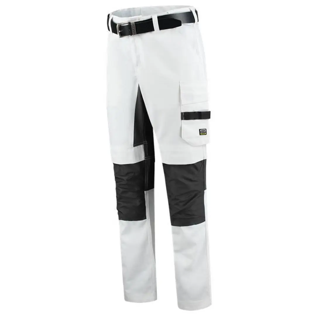 Tricorp Schildersbroek Twill 502016 - 62 - Wit/Donkergrijs