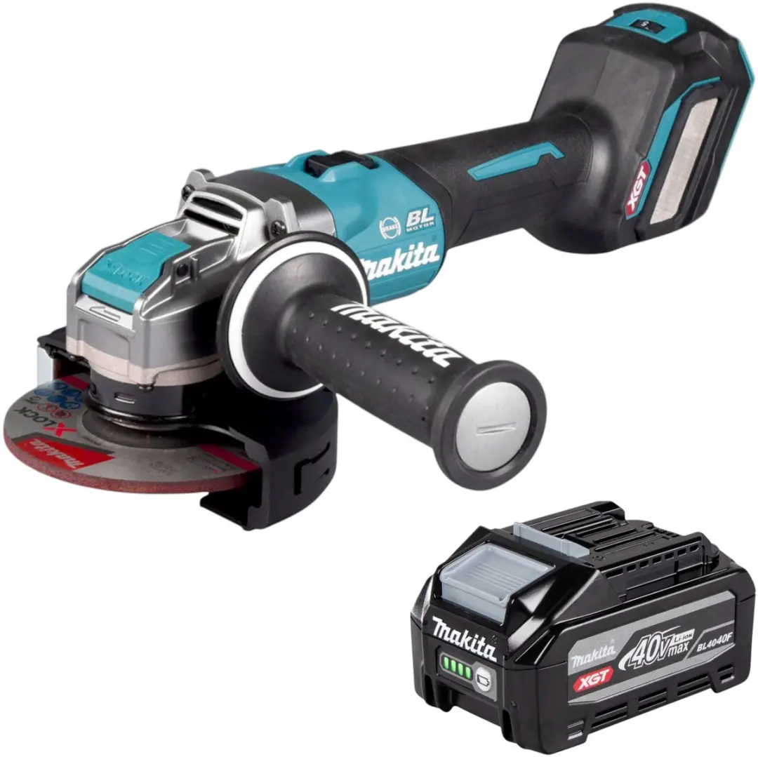 Makita GA041GZ Accu Haakse Slijper 125mm X-LOCK Brushless