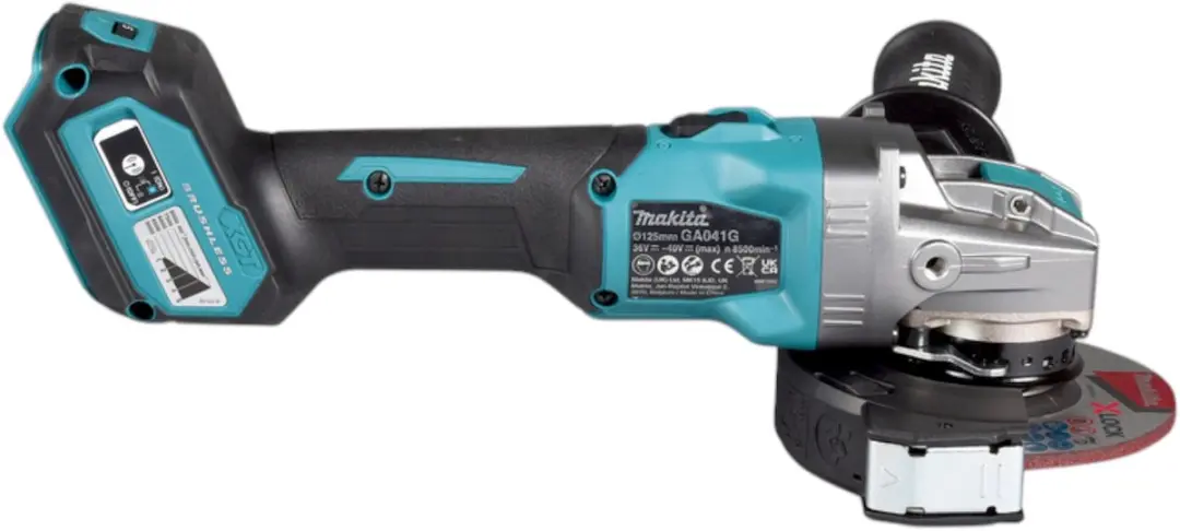 Makita GA041GZ Accu Haakse Slijper 125mm X-LOCK Brushless