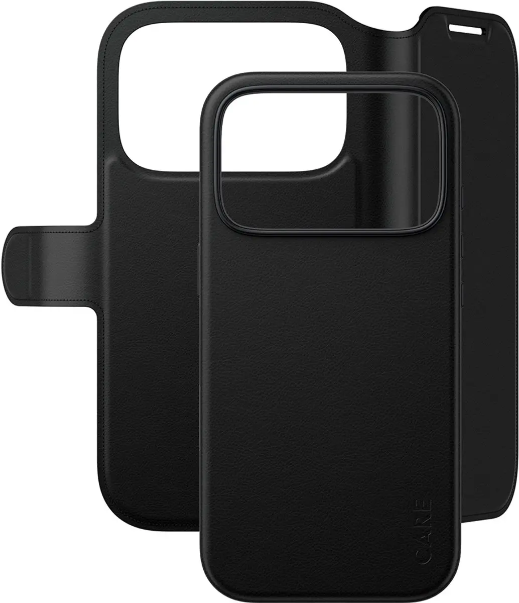 Apple iPhone 18 Pro CARE Tango 2in1 Black Wallet Case - MagSafe - afbeelding 6 van 6