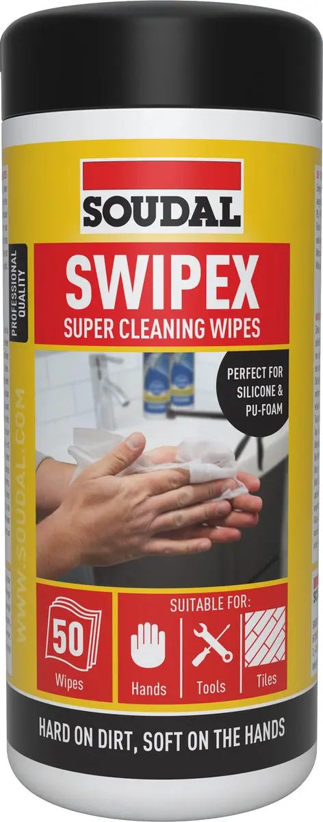 Soudal Swipex Wipes Handreiniger