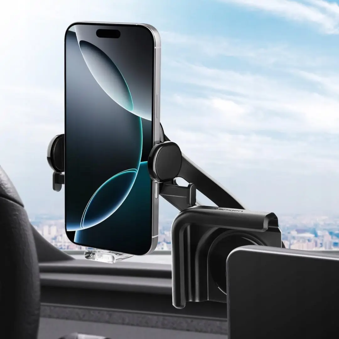 Spigen TapLock Autohouder Tesla - Transparent