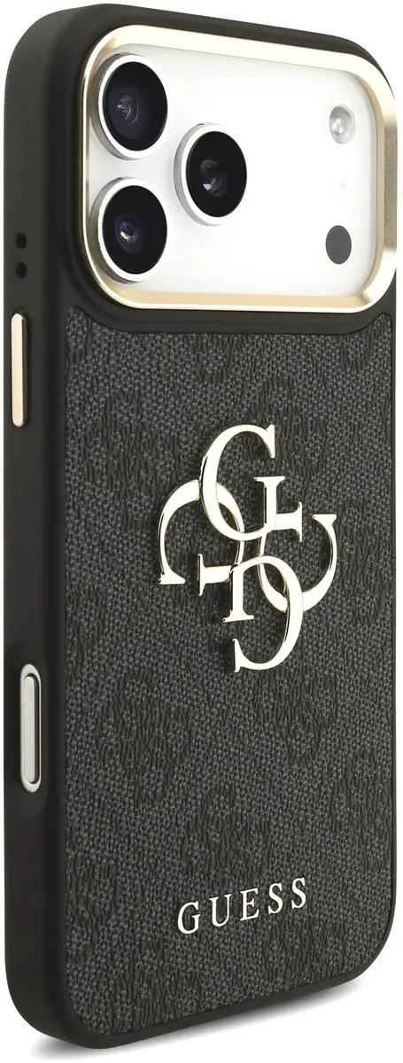 GUESS Hoesje iPhone 17/18 Pro Max - Kunstleer - Zwart - MPN 15139 - afbeelding 6 van 6
