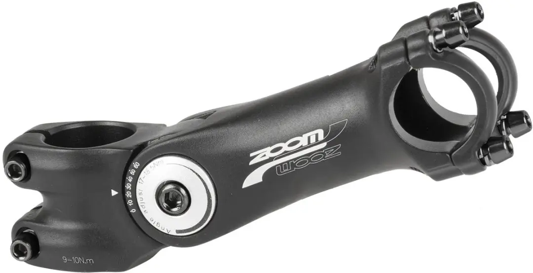 Zoom A-head Stuurpen 110mm - Verstelbaar - Zwart - afbeelding 2 van 2