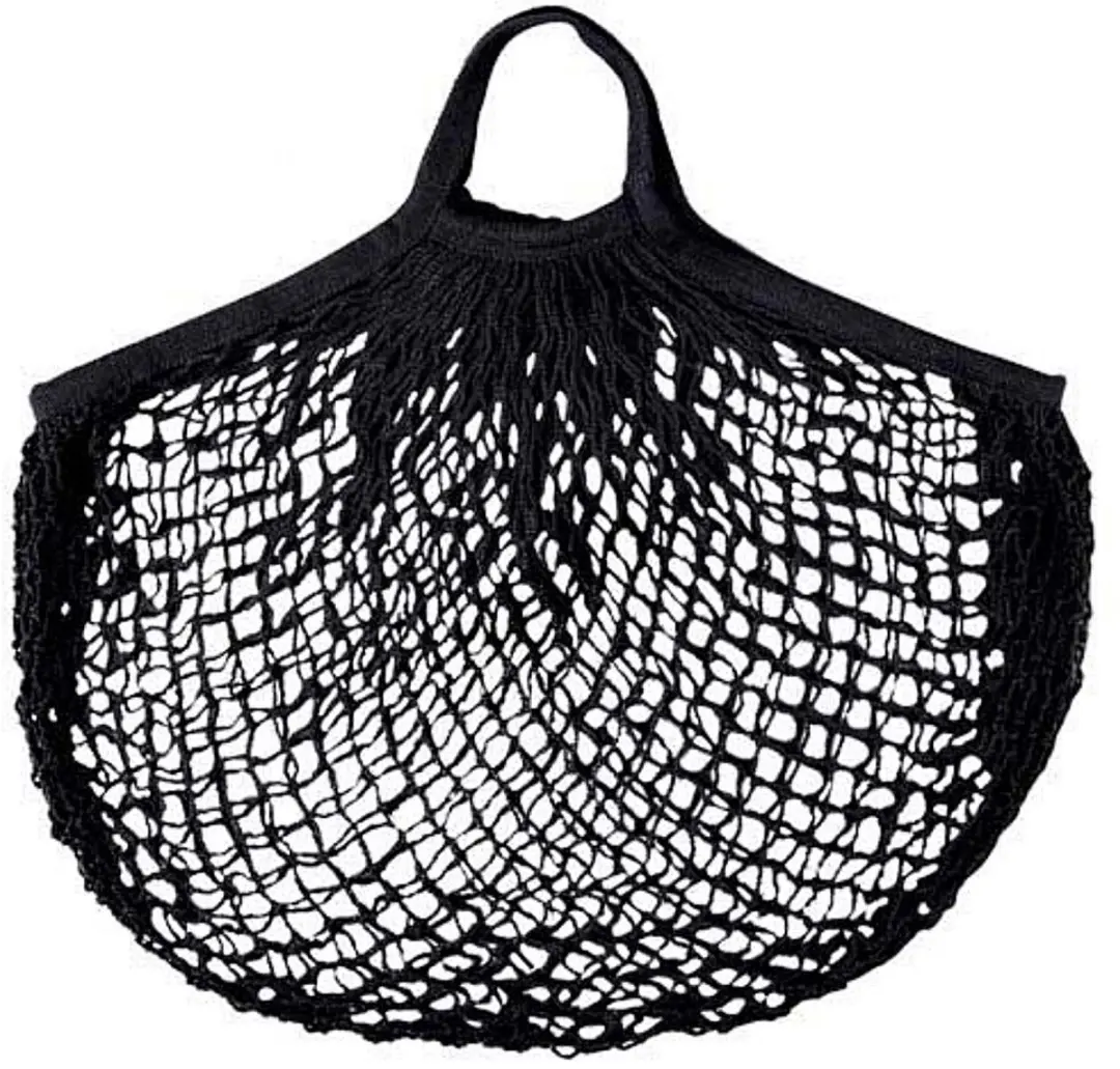 Esschert Design Net Boodschappentas Zwart