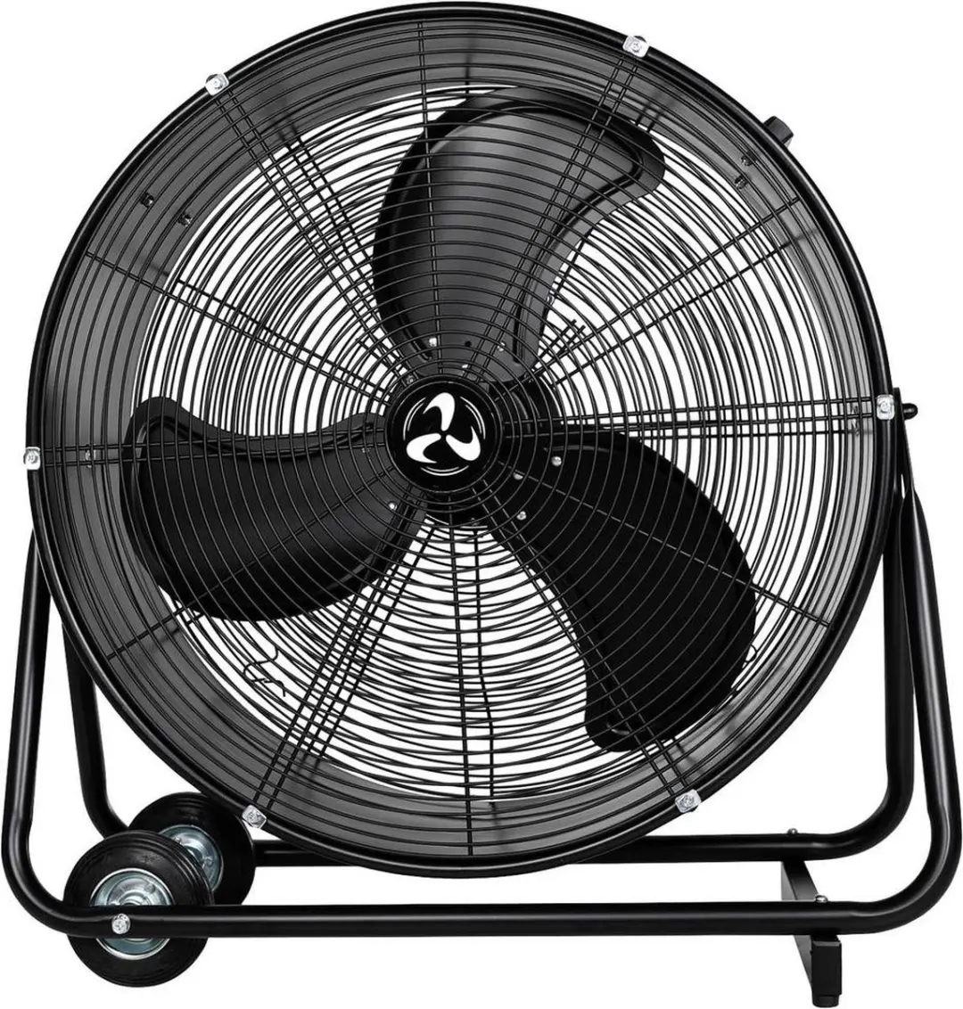 Casafan DF800 Eco Vloerventilator 123W - 88cm Zwart