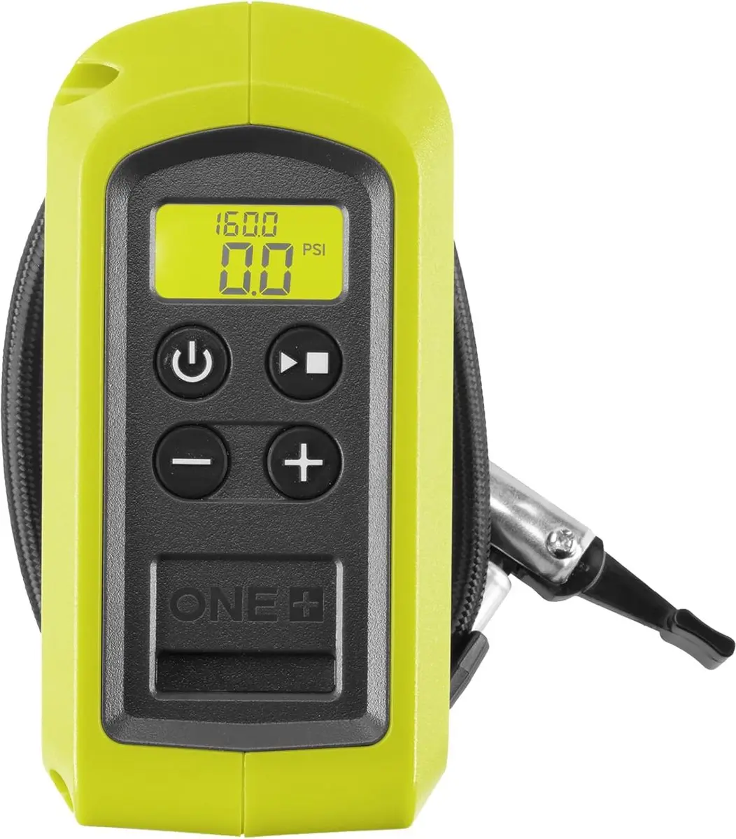 Ryobi ONE+ RPI18-0 Draadloze Hoge Druk Compressor - Groen/Zwart